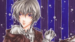 Iceland Anime white hair