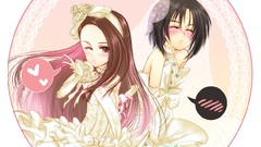 Idolmaster Anime brunettes dress