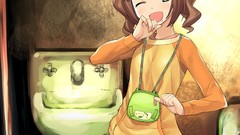 Idolmaster brunettes lolicon green