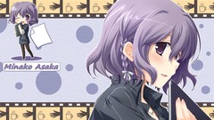 Ikegami akane with ribbon