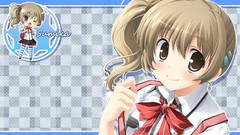 Ikegami akane with ribbon