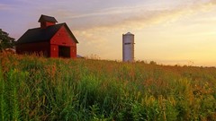 Illinois Kane farms silos