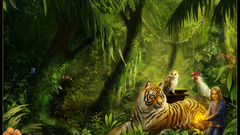 Illustrations Alice Animals tiger