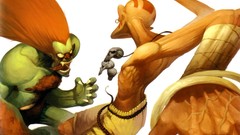 Illustrations street fighter Blanka