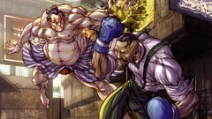 Illustrations street fighter video games