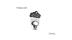 In love and lonely