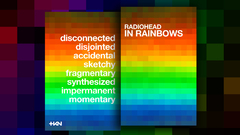 In rainbows words abstract