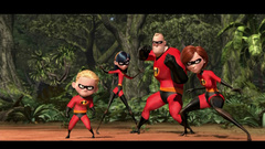 Incredibles red Team Movies