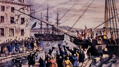 Indians Boston tea party