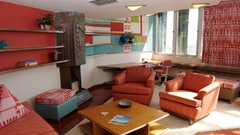 Indoors architecture design interior