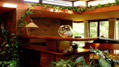 Indoors architecture design interior