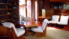 Indoors architecture design interior