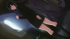 Indoors blue eyes school