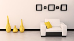 Indoors interior design minimalistic