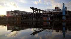 Industry buildings Industrial abandonned