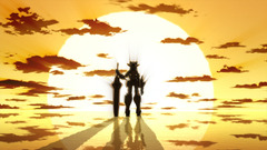 infinite stratos Anime sword anime girls sun sky sunlight