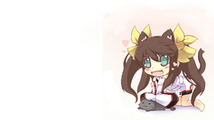 Infinite stratos Simple Background