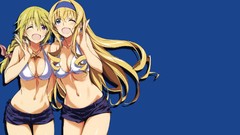 Infinite stratos Simple Background Alcott Cecilia Dunois 