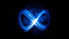 Infinity long exposure light painting