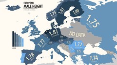 Information Europe Maps male charts