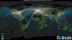 Information world map infographics