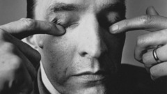 Ingmar Bergman shot by