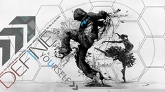 Ink dancing urban drawings Photo manipulation artwork vectors 