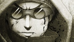 Insects Characters faces monochrome goggles aburame shino 