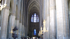 Inside notre dame in