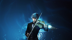 Instruments male Anime blue
