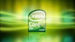 Intel logos CPU