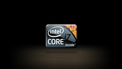 Intel logos CPU core