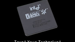 Intel processor sx chip