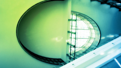 Interesting stairwell architecture