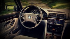 Interior cars BMW 7 Series bumer e38