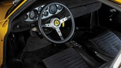 Interior cars Ferrari dashboards Ferrari Dino 206 GT