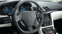 Interior cars steering wheel vehicles Italian Maserati 
