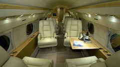 Interior design jet aircraft