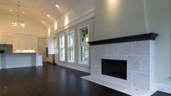 Interior empty architecture living room interior design