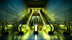 Interior Escalators