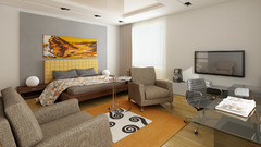 Interior Furniture wood floor