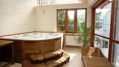 Interior indoors swimming pools