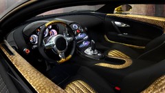 Interior inside bugatti veyron