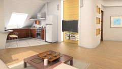 Interior kitchen architecture interior design