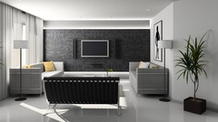 Interior living room interior design