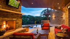 Interior modern fireplaces