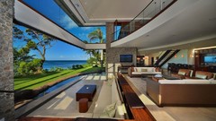 Interior modern Hawaii living room