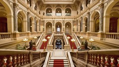 Interior Museum Czech Republic Prague The National