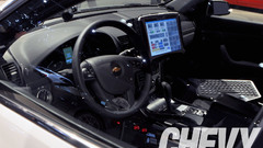 Interior police cars Chevrolet