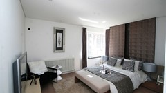 Interior TV beds bedroom